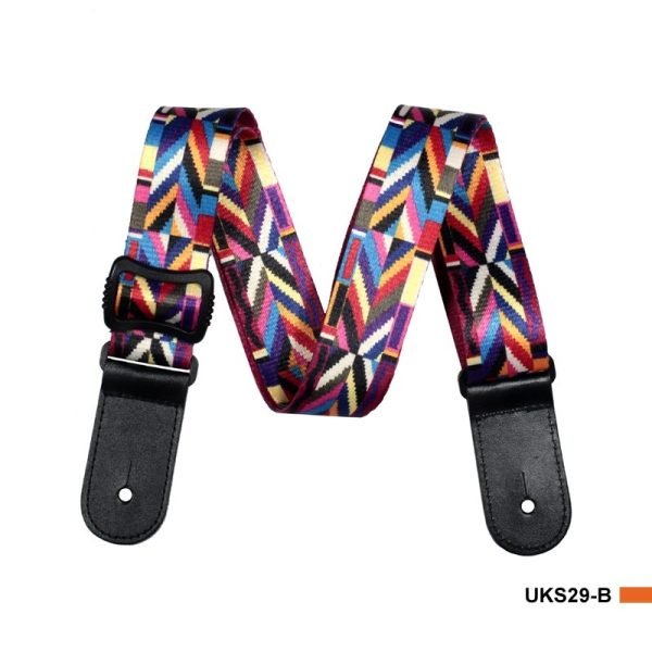 Thermal Transfer Printing Ukulele Color Small Guitar Belt