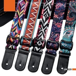 Thermal Transfer Printing Ukulele Color Small Guitar Belt