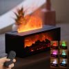 7cd541dc-6805-4e6e-a639-25200a09de42.jpg New Flame Aromatherapy Machine Colorful Essential Oil Diffuser Home Large Fog Volume Flame Humidifier 3D Flame Fireplace Machine