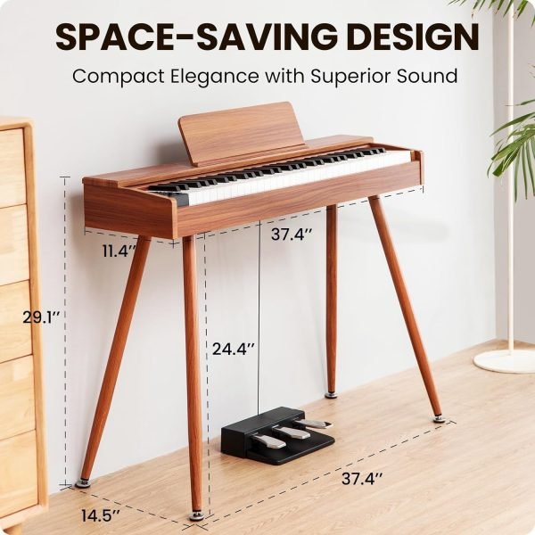 Brand New 88-Key Graded Hammer Action Digital Piano with Stand