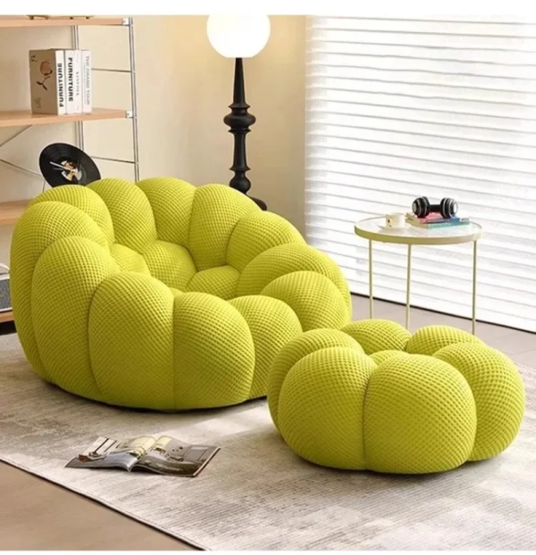 Nordic Compression Sofa Football Sofa Bubble Sofa Living Room Balcony Leisure Curved Special-shaped Sofas Home Furniture Couch