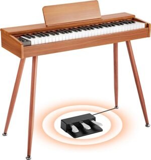71FAX3CeHgL._AC_ Brand New 88-Key Graded Hammer Action Digital Piano with Stand